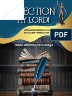 April 2025 - Litigation Lingo -Second Ed. (Objection My Lord)