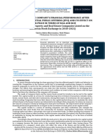 ANALYSIS OF THE COMPANY'S FINANCIAL PERFORMANCE AFTER CONDUCTING AN INITIAL PUBLIC OFFERING (IPO) AND ITS EFFECT ON STOCK PRICE IN TERMS OF ROA AND ROE