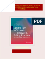 Instant Access to Digital Turn in Schools Research Policy Practice Proceedings of ICEM 2018 Conference Terje Väljataga ebook Full Chapters