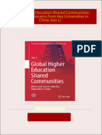 Full download Global Higher Education Shared Communities: Efforts and Concerns from Key Universities in China Jian Li pdf docx