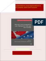 Instant download Diversity and Contestations over Nationalism in Europe and Canada John Erik Fossum pdf all chapter