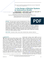 Managing Risk in the Design of Modular Systems for an Autonomous Shuttle