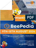 Beepedia Weeekly Current Affairs (Beepedia) 9th-15th August 2024