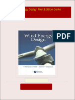 Full Download Wind Energy Design First Edition Corke PDF DOCX