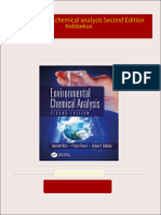 Download Full Environmental chemical analysis Second Edition Kebbekus PDF All Chapters