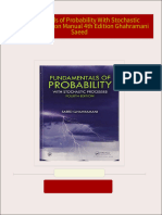 Get Fundamentals of Probability With Stochastic Processes Solution Manual 4th Edition Ghahramani Saeed PDF ebook with Full Chapters Now