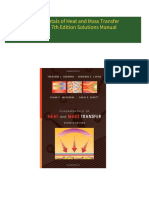 Get Fundamentals of Heat and Mass Transfer Bergman 7th Edition Solutions Manual Free All Chapters Available