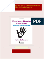 Instant Access to Veterinary Nursing Care Plans: Theory and Practice 1st Edition Helen Ballantyne ebook Full Chapters