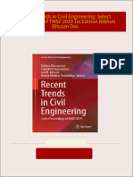 Download ebooks file Recent Trends in Civil Engineering: Select Proceedings of TMSF 2019 1st Edition Bibhuti Bhusan Das all chapters