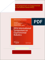 Where can buy 2016 International Symposium on Experimental Robotics 1st Edition Dana Kulić ebook with cheap price