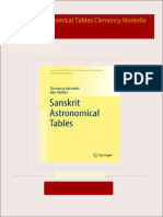 Full Download Sanskrit Astronomical Tables Clemency Montelle PDF DOCX