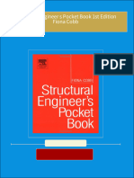 Structural Engineer s Pocket Book 1st Edition Fiona Cobb 2024 scribd download