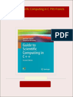 Instant ebooks textbook Guide to Scientific Computing in C  Pitt-Francis download all chapters