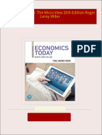 Download full Economics Today: The Micro View 20th Edition Roger Leroy Miller ebook all chapters