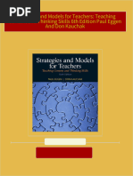 Buy ebook Strategies and Models for Teachers: Teaching Content and Thinking Skills 6th Edition Paul Eggen And Don Kauchak cheap price