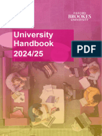 University Handbook