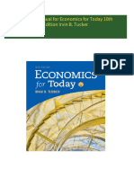 Free Access to Solution Manual for Economics for Today 10th Edition Irvin B. Tucker Chapter Answers