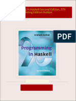 Programming in Haskell Second Edition, 5Th Printing Edition Hutton all chapter instant download