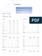 Personal-monthly-budget