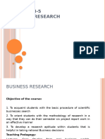 TYBBA Sem-5 RM Chapter 1 & 2