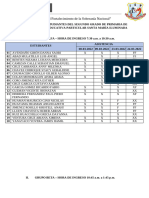 ASISTENCIA SEGUNDO GRADO