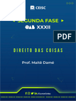 E-book - Direito das Coisas [Prof. Maitê Damé]