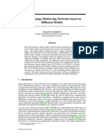 Efficient Image Deblurring Networks based on DF