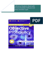 Objective Proficiency Student s Book with Answers with Downloadable Software 2nd Edition Annette Capel 2024 Scribd Download