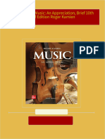 Loose Leaf for Music: An Appreciation, Brief 10th Brief Edition Roger Kamien all chapter instant download