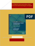 Download full Metadiscourse in Digital Communication: New Research, Approaches and Methodologies D'Angelo ebook all chapters