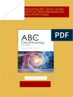 ABC of Clinical Reasoning (ABC Series), 2e (Dec 19, 2022)_(1119871514)_(Wiley-Blackwell) 2nd Edition Nicola Cooper 2024 Scribd Download