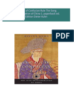 The Age of Confucian Rule The Song Transformation of China 1. paperback ed. Edition Dieter Kuhn 2024 scribd download