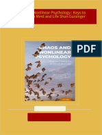 Download Chaos and Nonlinear Psychology : Keys to Creativity in Mind and Life Shan Guisinger ebook All Chapters PDF