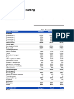 One page Budgeting model