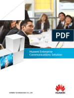 Huawei Enterprise Communications Solution Brochure