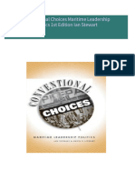 Full download Conventional Choices Maritime Leadership Politics 1st Edition Ian Stewart pdf docx