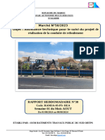 RAPPORT  N°38 AOUT en 3 exemplaire