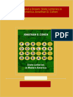 PDF For a Dollar and a Dream: State Lotteries in Modern America Jonathan D. Cohen download