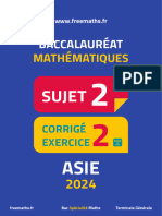 Bac Mathematiques Asie 2024 Sujet 2 Correction 2