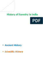 2.History of Forestry in India .ppt