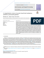 A comprehensive review of acoustic based leak localization method in pressurized pipelines