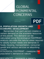 Lesson 1.2 Global Environmental Concerns Lesson 3