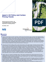 Japan Carbon Policy and Pricing Trends