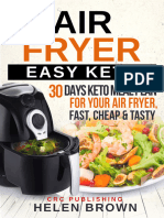 Air Fryer Easy KETO 30 Days Keto Air Fryer Meal Plan To Weight Loss and Increase Your Health (Brown, Helen) 