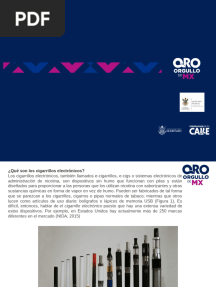 cigarroes electronicos y vapeadores