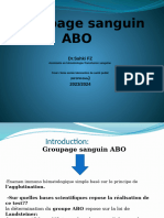 03- Groupage Sanguin ABO