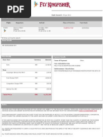 Booking Reference