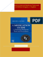 Instant Download A Medication Guide to Internal Medicine Tests and Procedures 1st Edition Gregory J. Hughes PDF All Chapters