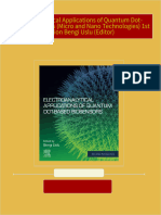 Get Electroanalytical Applications of Quantum Dot-Based Biosensors (Micro and Nano Technologies) 1st Edition Bengi Uslu (Editor) free all chapters