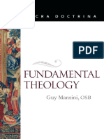 Guy Mansini - Fundamental Theology-The Catholic University of America Press (2017)